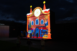 Christmas projection MyHastings DEC 2023