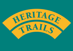 Image Heritage Trails logo. 